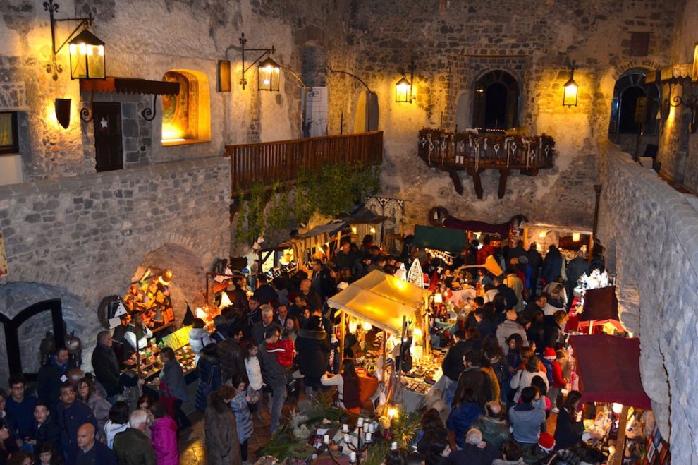 I mercatini di Natale al castello di Limatola