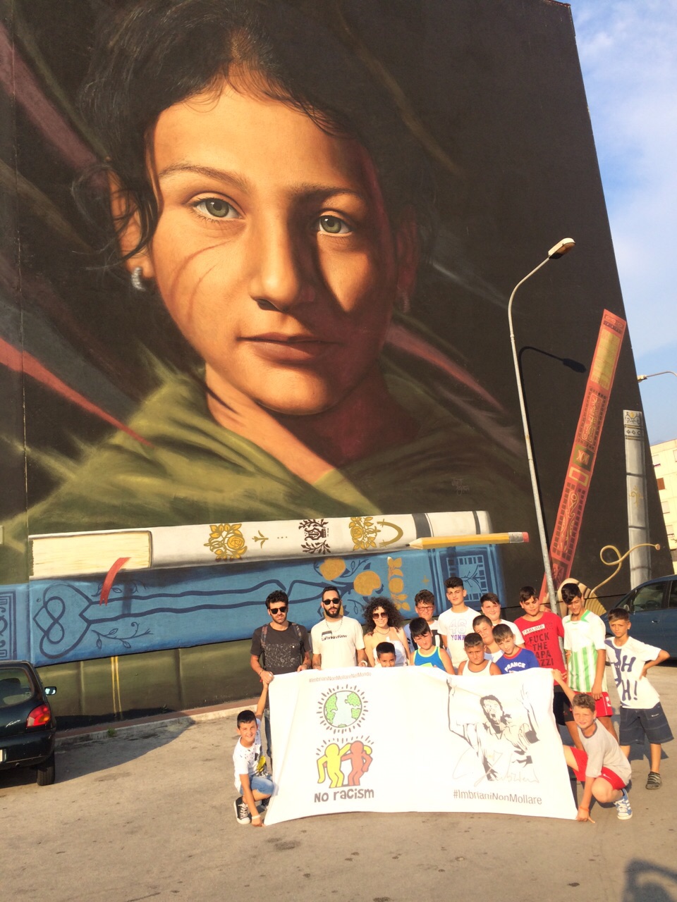 Video-Gianpaolo Imbriani ritorna a Ponticelli, due anni dopo quel pomeriggio nel parco Merola