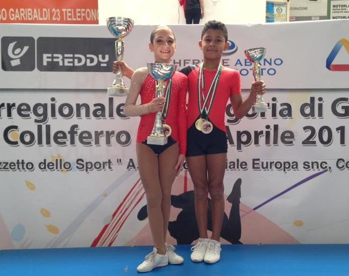 Ginnastica aerobica: trasferta portoghese per due piccoli atleti napoletani