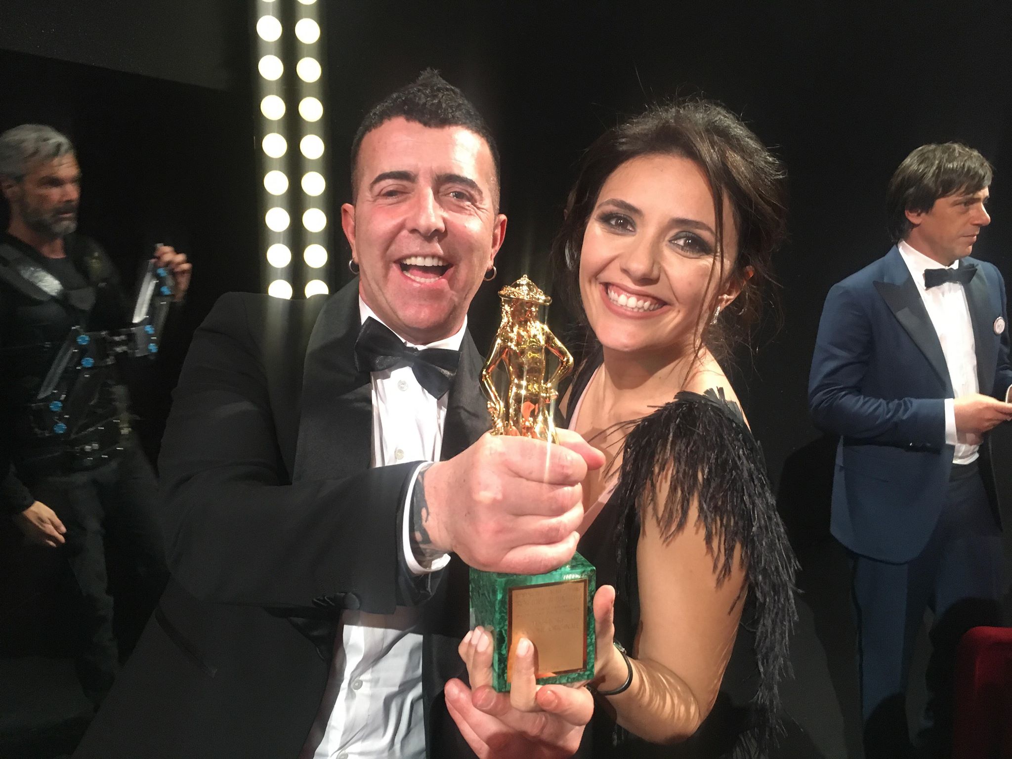 VIDEO-David di Donatello 2018, Franco Ricciardi: “Dedico la seconda statuetta a Napoli”