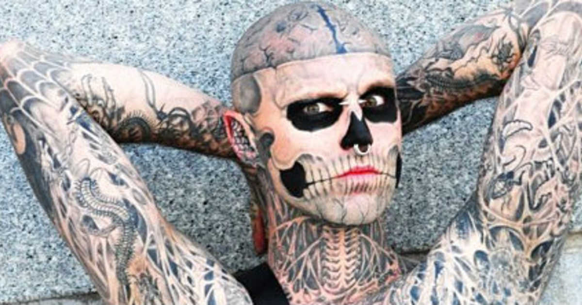 Morto suicida il 32enne modello “Zombie Boy”