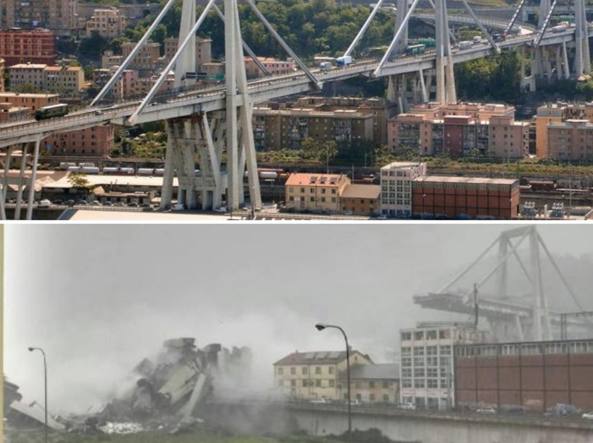 VIDEO-Genova, crolla un tratto del ponte autostradale Morandi: almeno 20 morti