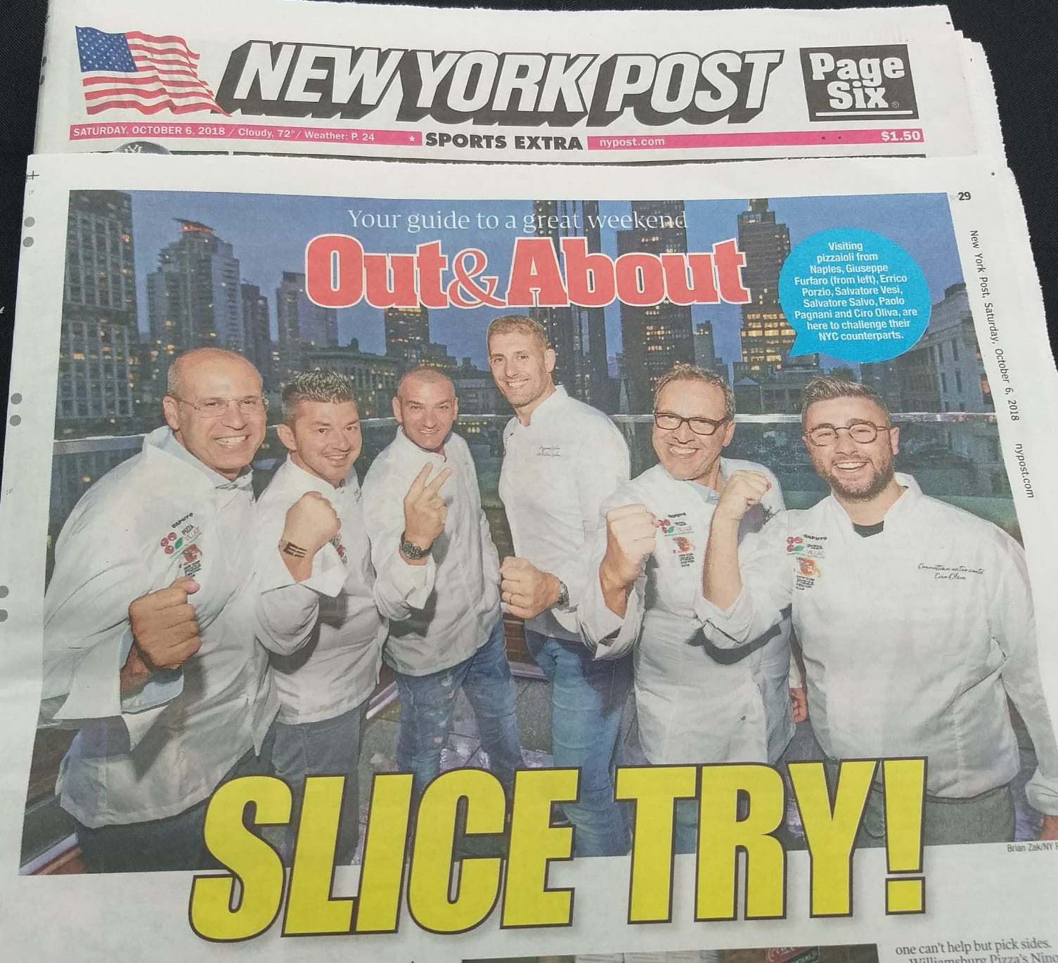 New York Pizza Festival: la “MargheErrico” del pizzaiolo Errico Porzio Conquista New York