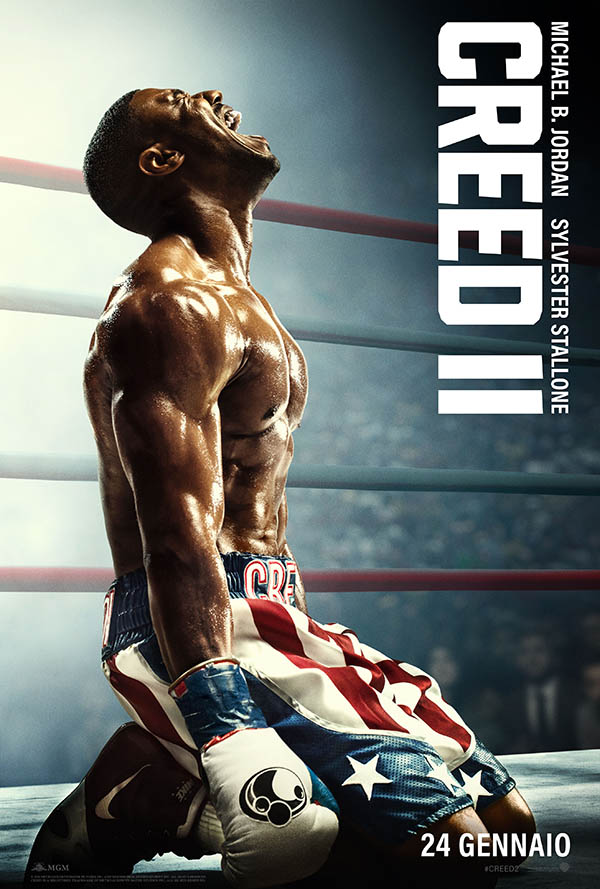 Dal 24 gennaio al cinema: Creed II, il nuovo ritorno sul ring di Rocky Balboa al fianco del figlio del suo storico rivale Apollo Creed