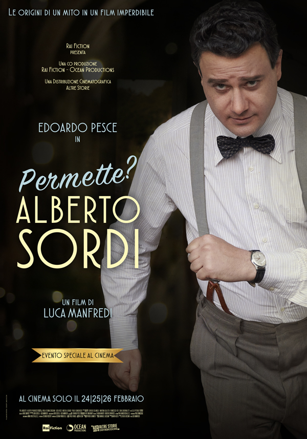 VIDEO-Dal 24 al 26 febbraio, il Cinema festeggia il centenario della nascita di Alberto Sordi con un film