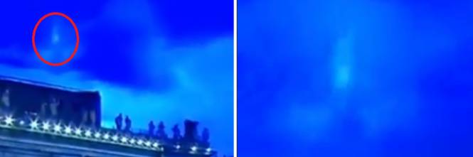 VIDEO-L’apparizione della Madonna durante la preghiera del Papa