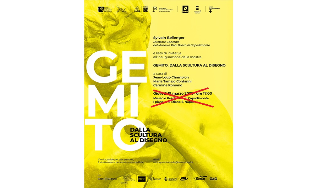 VIDEO-Al museo di Capodimonte inaugurazione virtuale della mostra “Gemito, dalla scultura al disegno”