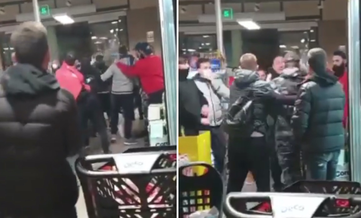 VIDEO-Casoria, rissa in un supermercato per la distanza non rispettata: denunciate 2 persone