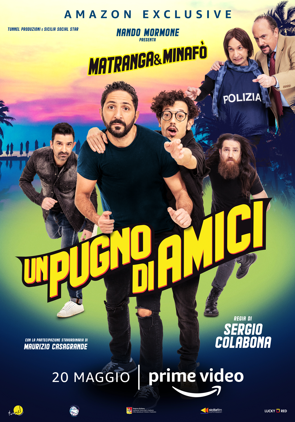 VIDEO-Maurizio Casagrande protagonista nel film Un pugno di amici in  esclusiva su Amazon Prime Video