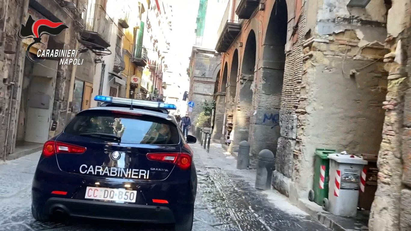 VIDEO-Duro colpo al clan Sibillo di Forcella: 21 persone arrestate dai carabinieri