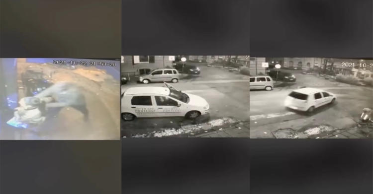 VIDEO-Ragazza rapinata e trascinata con l’auto a Napoli. Fermato il presunto autore