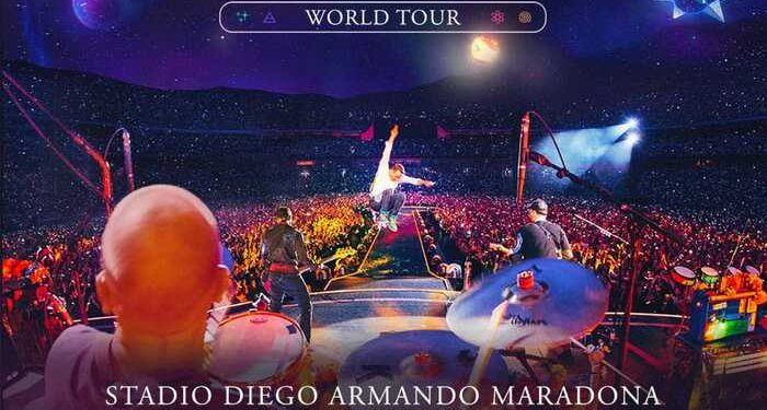 Coldplay in concerto a Napoli nel 2023