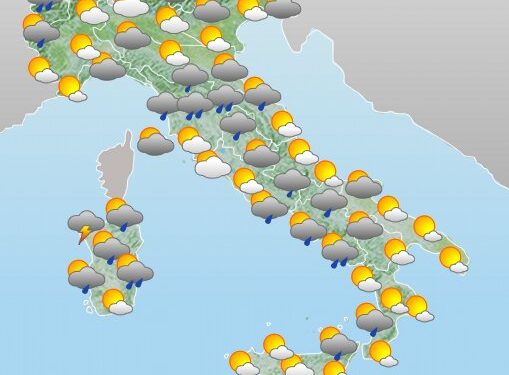 Meteo Campania: allerta gialla di 24 ore