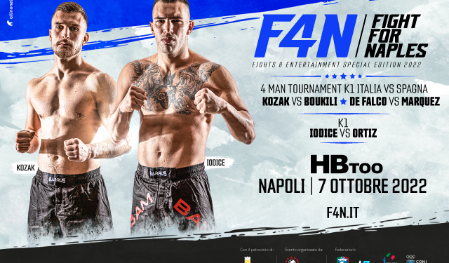 Fight for Naples, il 7 ottobre Napoli capitale degli sport da combattimento