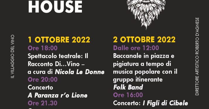 1-2 ottobre: “Torrioni Wine House”, la piazza di Torrioni si trasforma in villaggio del vino