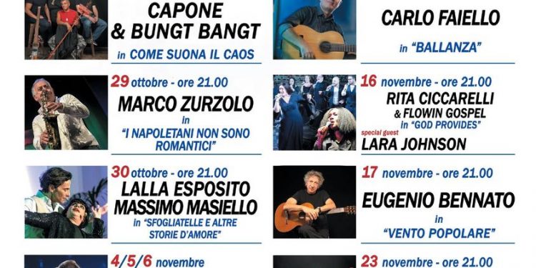 Dal 28 ottobre il Teatro Sannazaro di Napoli ospita “I colori della Musica”