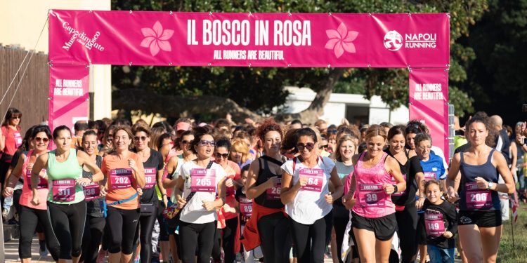 Bosco in rosa, sabato 15 ottobre la corsa per sole donne al bosco di Capodimonte