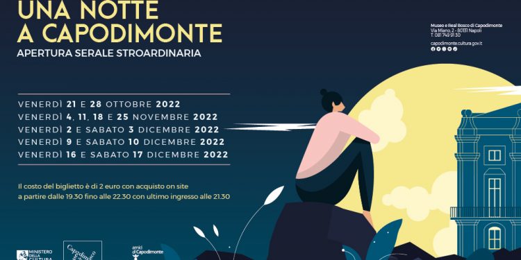 Dal 21 ottobre al 17 dicembre al museo di Capodimonte: aperture serali con ingresso a 2 euro