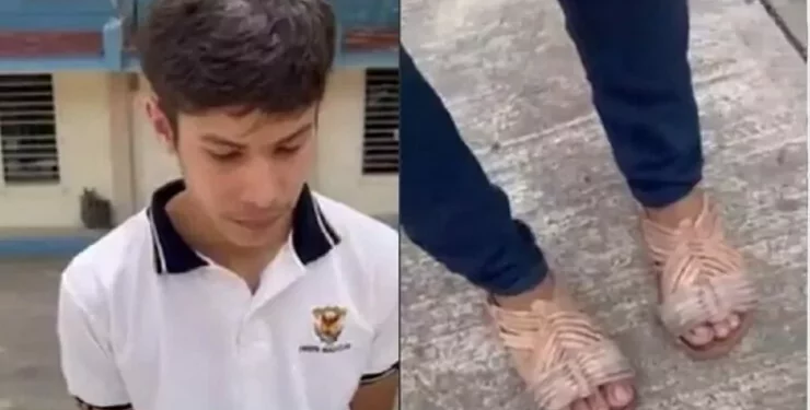 Deride un compagno di scuola per le scarpe non griffate: la punizione del padre diventa virale su TikTok