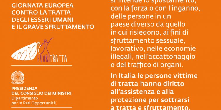 18 ottobre: Giornata Europea contro la tratta, iniziative in Regione Campania