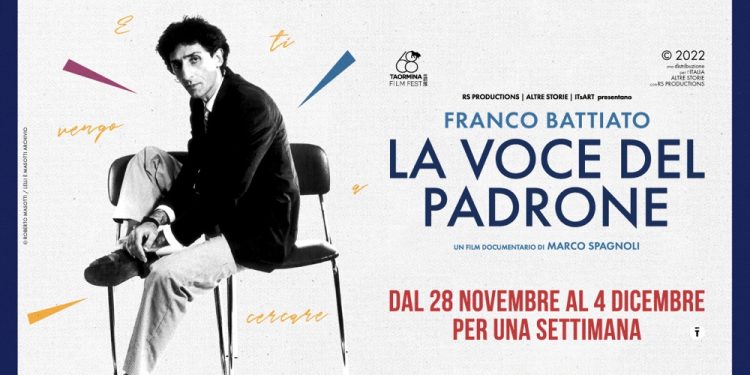 Il film evento “Franco Battiato-La voce del Padrone” dal 28 novembre al 4 dicembre anche nei cinema campani