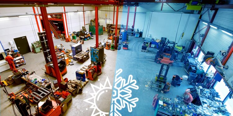 Riscalda il tuo capannone risparmiando: ecco come fare