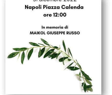 31 dicembre: in piazza Calenda, Forcella commemora Maikol Giuseppe Russo