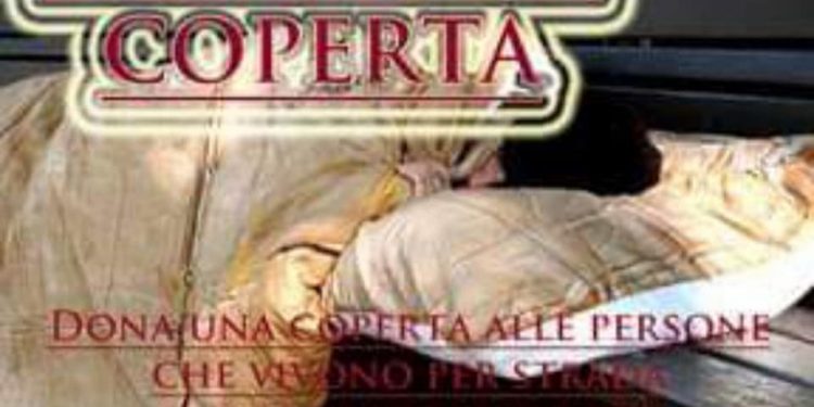 Emergenza freddo: gli “Angeli di strada Villanova” lanciano l’iniziativa “dona una coperta”