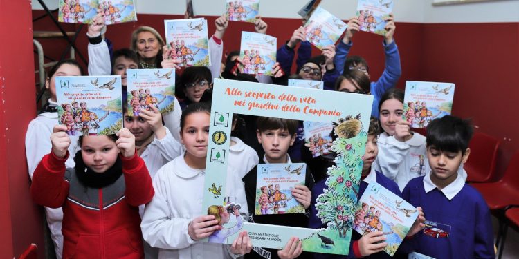 GreenCare School, cinquemila studenti&nbsp;campani coinvolti in progetti in classe legati all’ambiente