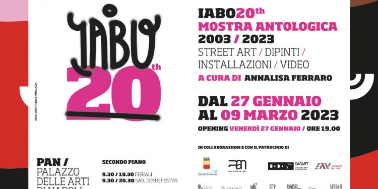 Dal 27 gennaio al 9 marzo, al PAN di Napoli, IABO 20th. Mostra Antologica 2003/2023