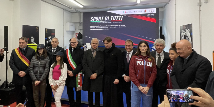 Don Antonio Coluccia realizza il suo sogno: inaugurata la”Palestra della Legalità–Opera Don Giustino” a San Basilio