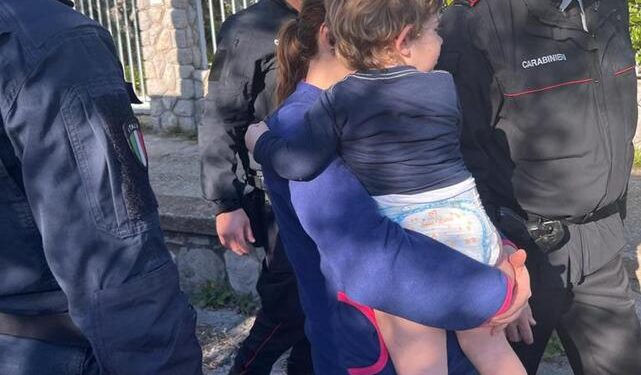Ritrovato il bambino disperso nel napoletano