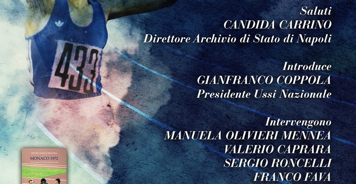 Mercoledì 29 marzo, all’archivio di stato, il convegno: “Mennea, pagine di eroica fatica”