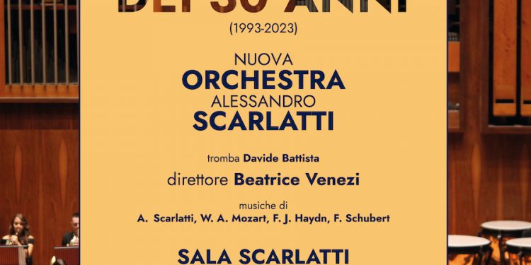 Domenica 19 marzo, concerto dei 30 anni della Nuova Orchestra Scarlatti 