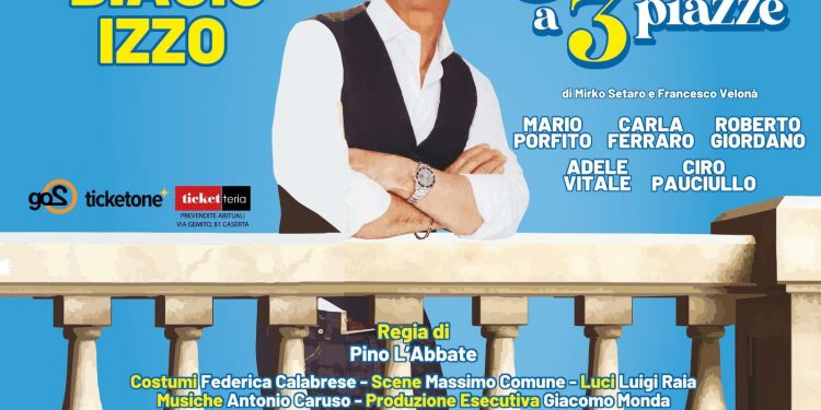 Venerdì 28 luglio, Biagio Izzo al Belvedere di San Leucio con lo spettacolo “Balcone a 3 piazze”