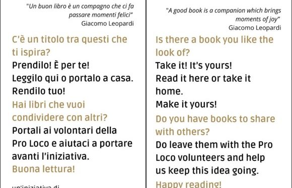 “LIBeRI al Parco”  parte il progetto di booksharing del Parco di Ercolano