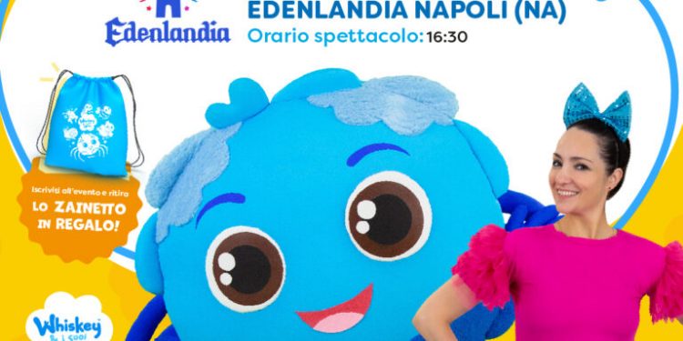 Sabato 27 maggio, all’Edenlandia, arriva Whiskey il ragnetto