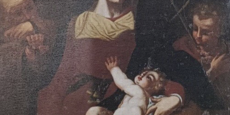 Carabinieri tutela patrimonio culturale Napoli restituiscono quadro rubato nel 1988 in una chiesa nel fiorentino