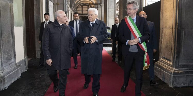Mattarella a Napoli per inaugurare la sede della scuola superiore della magistratura