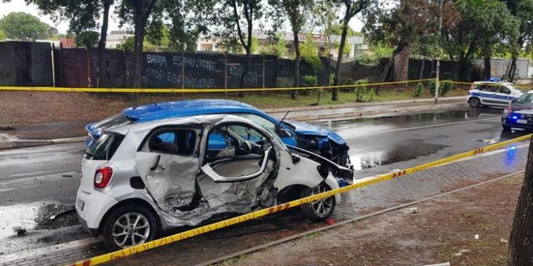 Incidente in Lamborghini: l’auto dello youtuber andava a 124 km/h