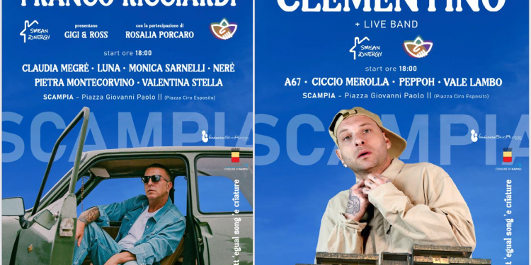 “Tutt’egual song’ ‘e criature”, 22 e 23 giugno grande musica a Scampia