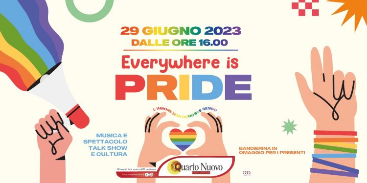 Giovedì 29 giugno: “Pride Day” a Quarto, tra show, musica e talk