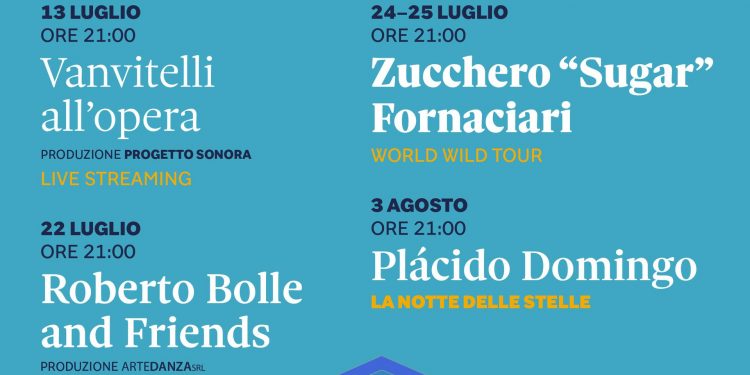 “Un’estate da re” alla Reggia di Caserta: da giovedì 8 giugno al via le prime prevendite