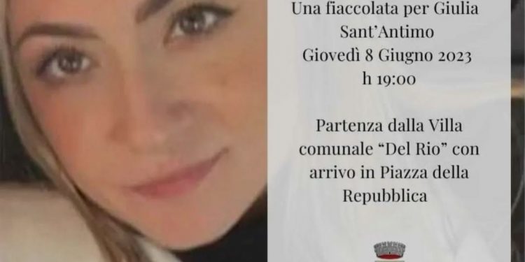 Giovedì 8 giugno, a Sant’Antimo, fiaccolata per Giulia