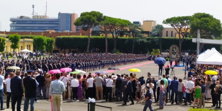 Il Capo della Polizia di Stato in visita a Nettuno per partecipare al giuramento di oltre 482 nuovi agenti