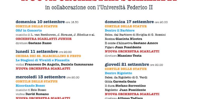 Unimusic, il festival della musica e della cultura: dal 10 al 29 settembre, al via la V edizione