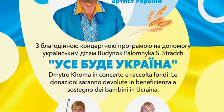 Domenica 24 settembre, a Napoli, concerto di solidarietà per l’Ucraina
