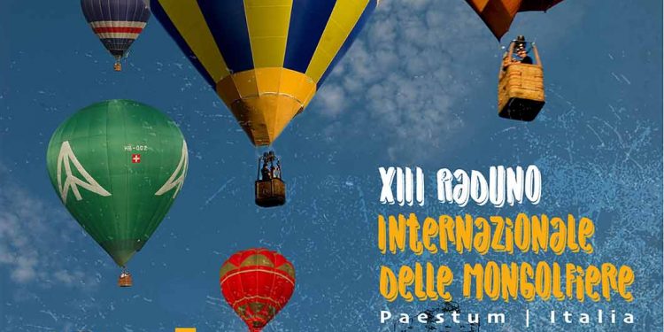 Paestum, al via il Raduno internazionale delle Mongolfiere