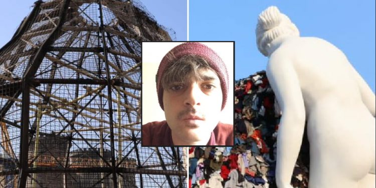 Napoli: concessi i domiciliari a Simone Isaia, il giovane accusato di aver dato fuoco alla ‘Venere degli stracci’