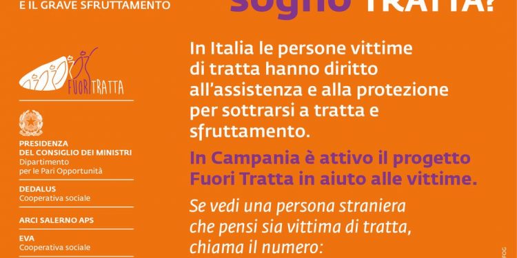 18 ottobre: XVII Giornata Europea contro la tratta di esseri umani, le iniziative in programma in Campania